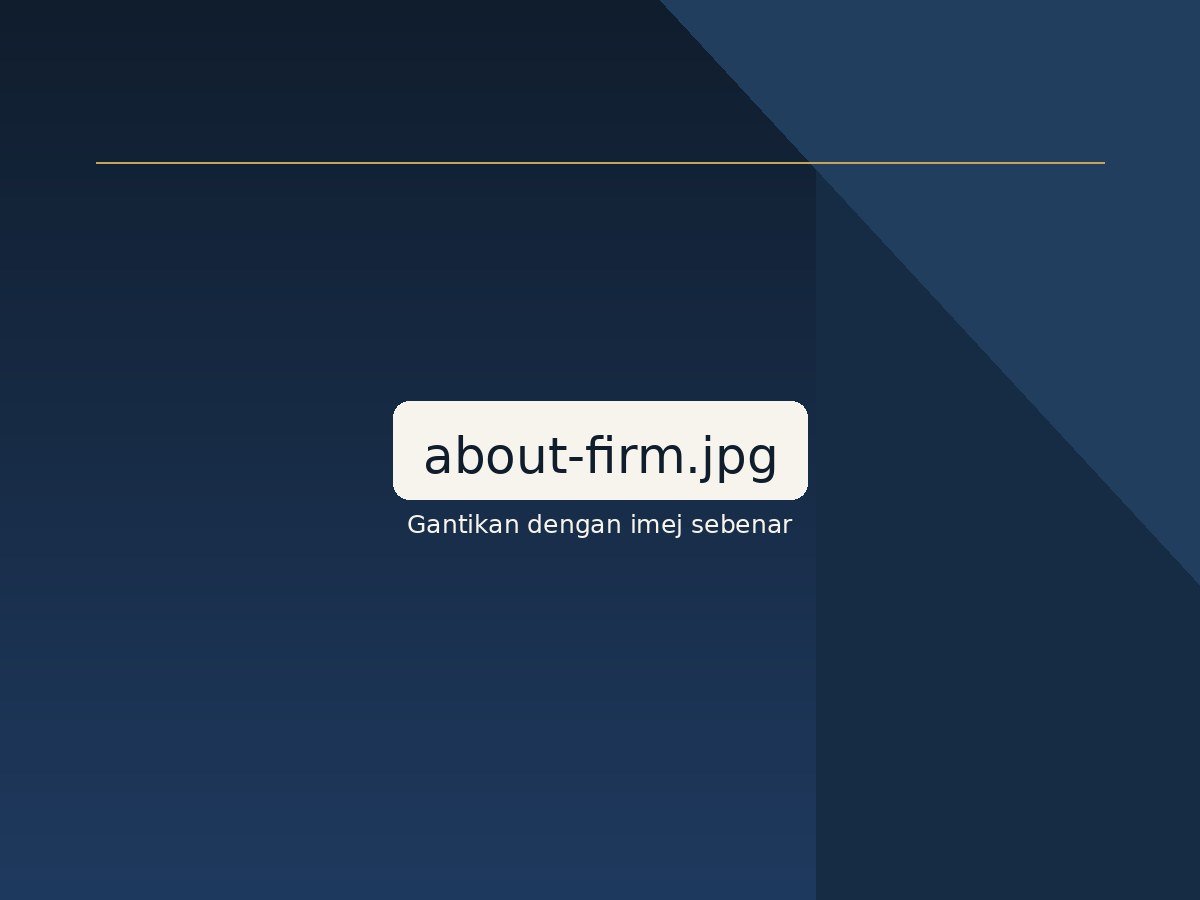 Contoh visual ruang firma Tetuan Amanah dan Rakan-Rakan